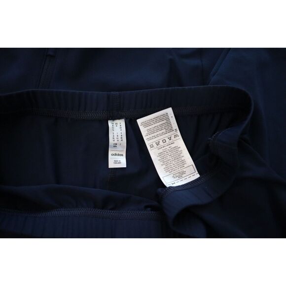 adidas HS8959 Women's Sz M Collegiate Navy Blue L/S Golf Dress w/Shorts - Picture 8 of 16